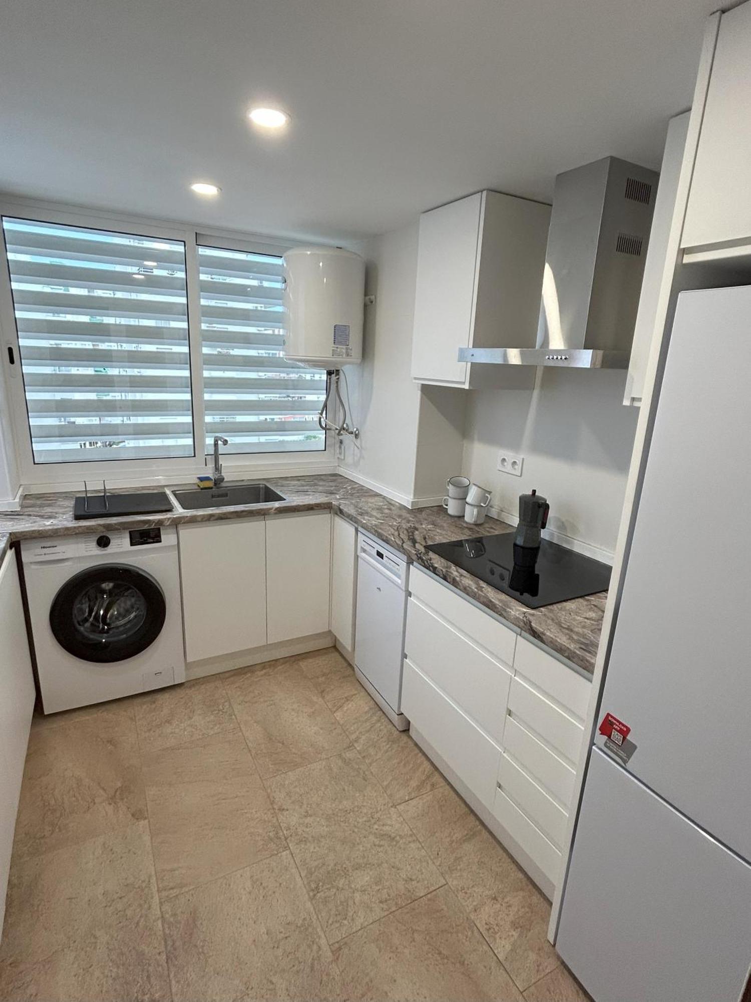 Apartamento Gandia Playa 150M Playa Con Parking Privado Y Piscina Playa de Gandia Extérieur photo