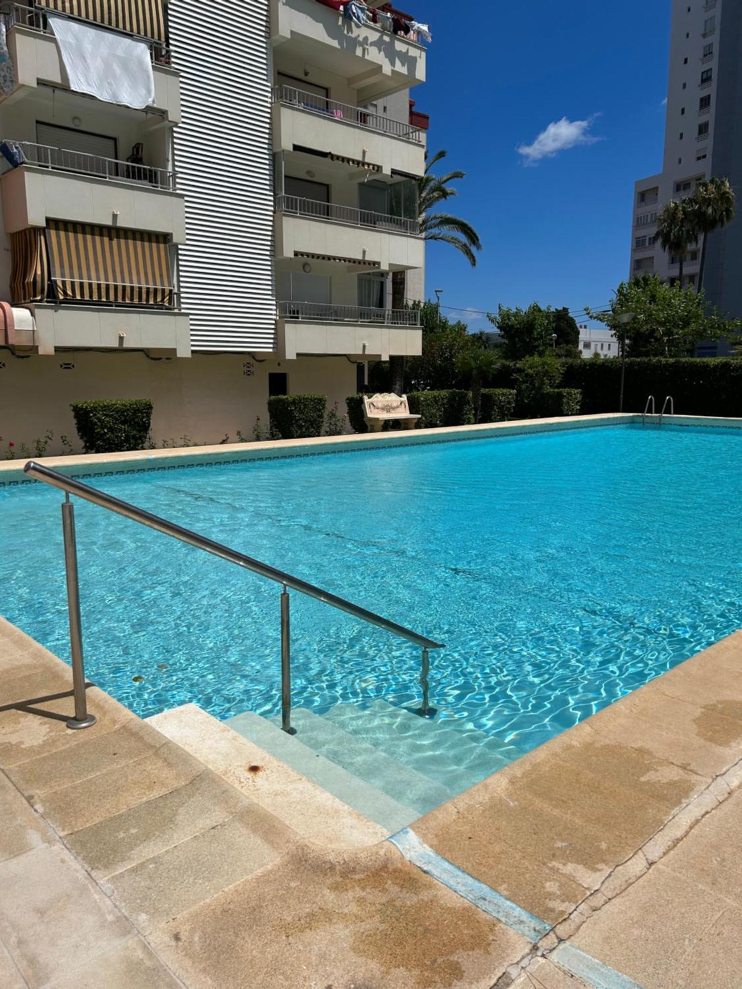 Apartamento Gandia Playa 150M Playa Con Parking Privado Y Piscina Playa de Gandia Extérieur photo